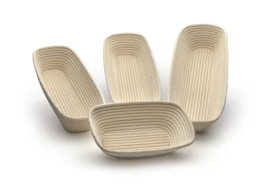 Angled proofing baskets