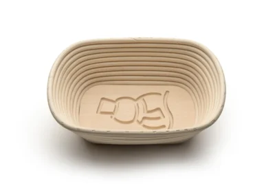 Engraved oval proofing baskets