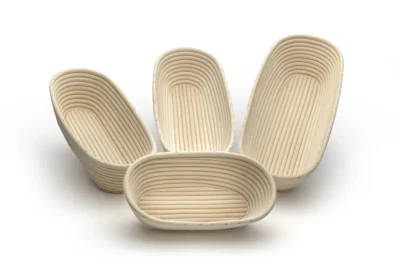 Long narrow proofing baskets