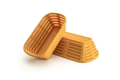 Long plastic proofing baskets