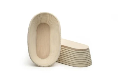 Long wide proofing baskets – wooden bottom
