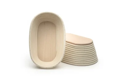 Oval proofing baskets – wooden bottom