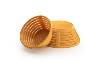 Round plastic proofing baskets