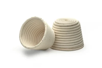 Small round proofing baskets with straight side