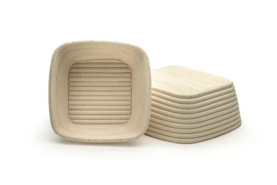 Square proofing baskets