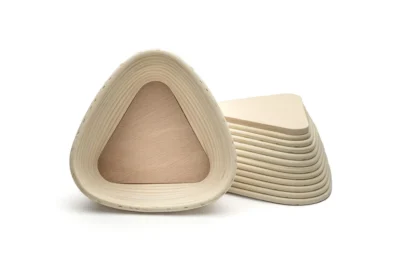 Triangular proofing baskets – wooden bottom